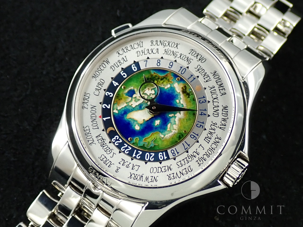 Patek Philippe World Time Cloisonné &lt;Warranty, Box, etc.&gt;