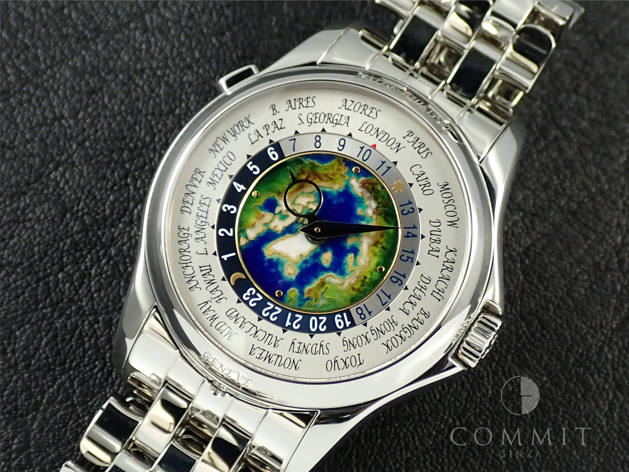 Patek Philippe World Time Cloisonné &lt;Warranty, Box, etc.&gt;