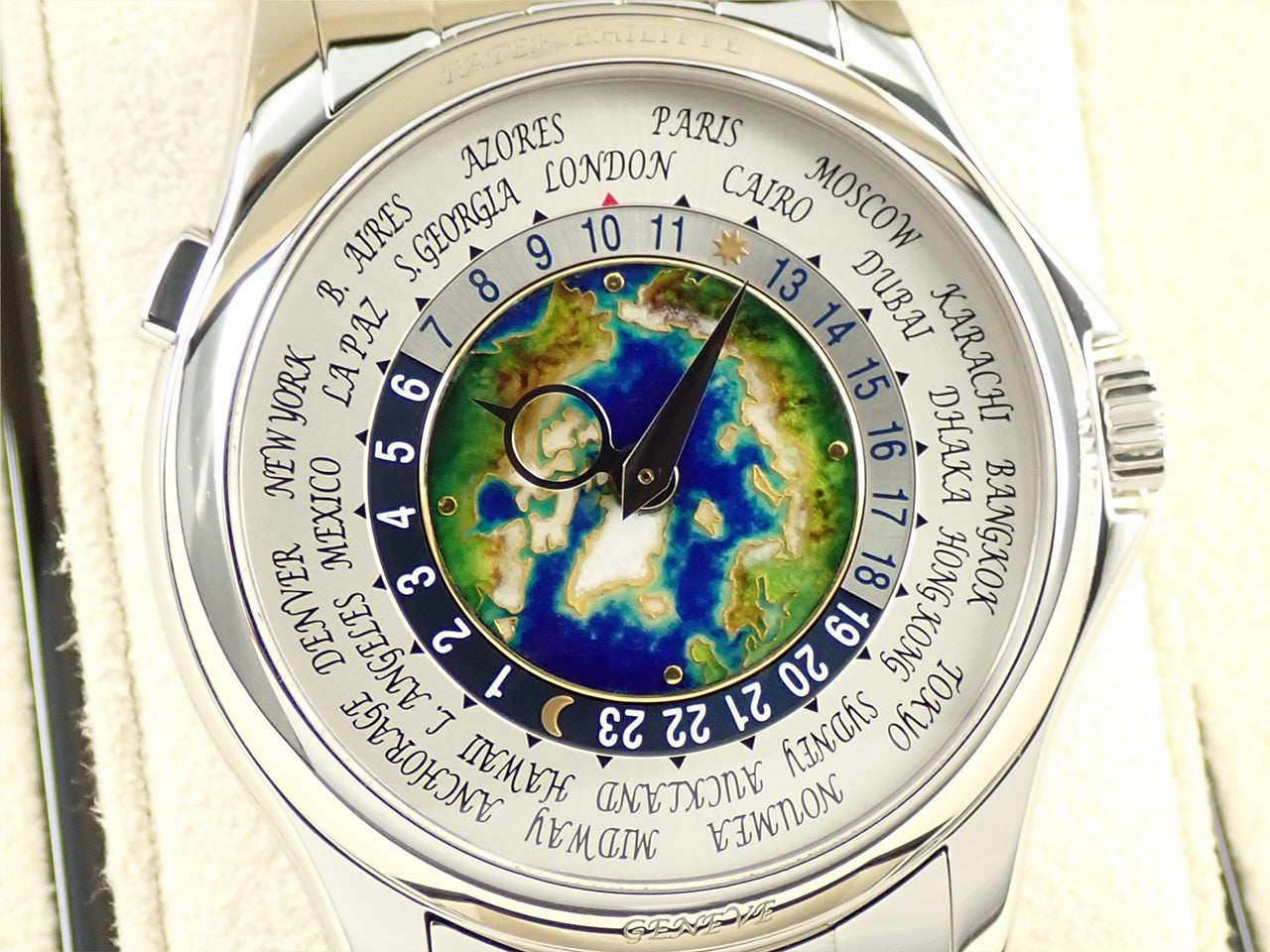 Patek Philippe World Time Cloisonné &lt;Warranty, Box, etc.&gt;