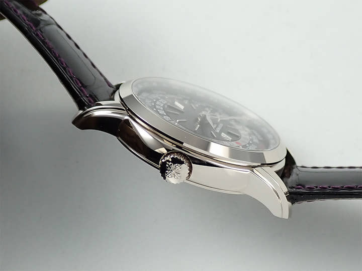 パテックフィリップ コンプリケーション ワールドタイム デイト Ref.5330G-010 ホワイトゴールド パープル文字盤