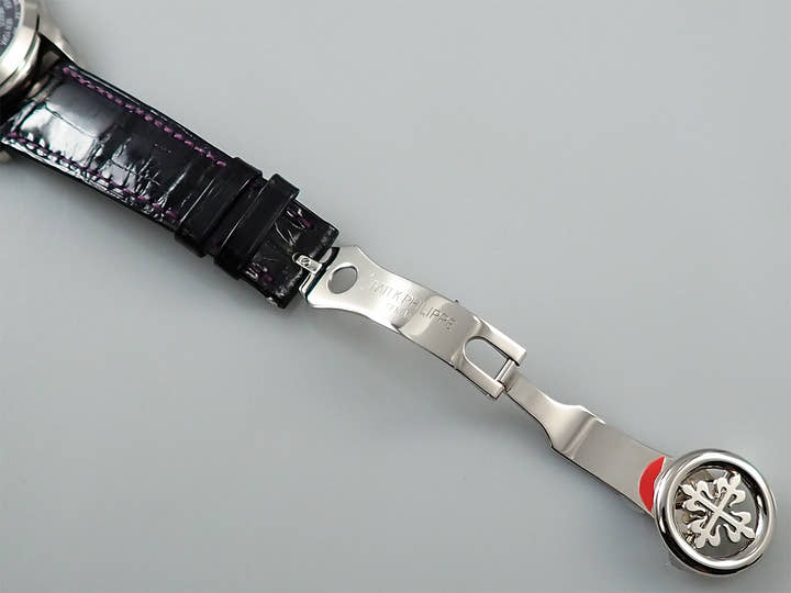 パテックフィリップ コンプリケーション ワールドタイム デイト Ref.5330G-010 ホワイトゴールド パープル文字盤