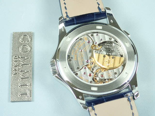 パテックフィリップ ワールドタイム Ref.5130P ブルーソレイユ文字盤 中古 worldtime-11