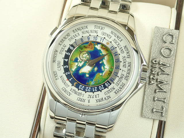 パテックフィリップ ワールドタイム Ref.5131/1P-001 クロワゾネ七宝装飾文字盤 未使用 worldtime-14
