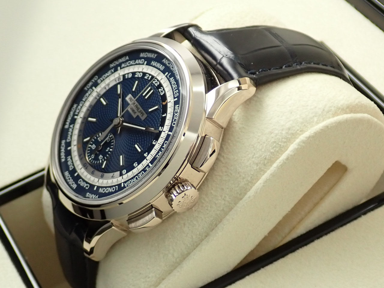 Patek Philippe World Time Chronograph &lt;Warranty Box and Others&gt;