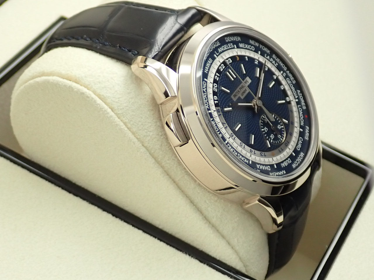 Patek Philippe World Time Chronograph &lt;Warranty Box and Others&gt;