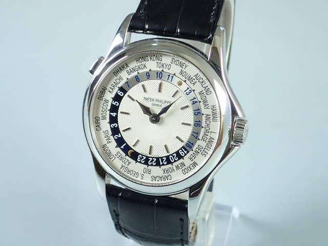パテックフィリップ ワールドタイム Ref.5110G ギョーシェ/オパーリン文字盤 中古 worldtime-18