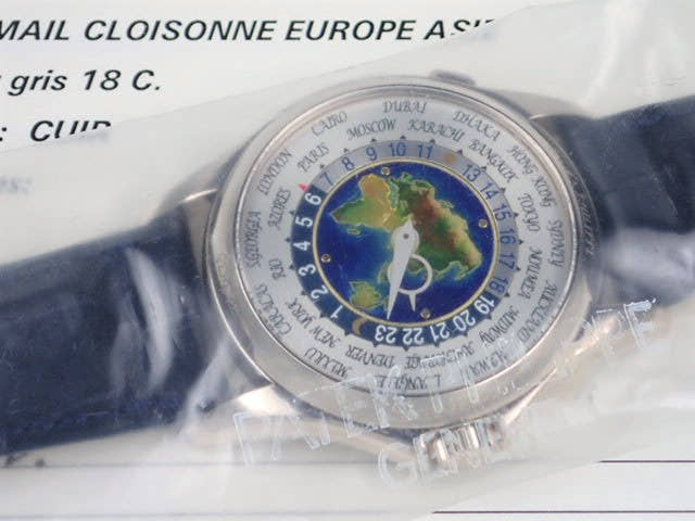 パテックフィリップ ワールドタイム Ref.5131G-001 クロワゾネ七宝装飾文字盤 未使用 worldtime-19