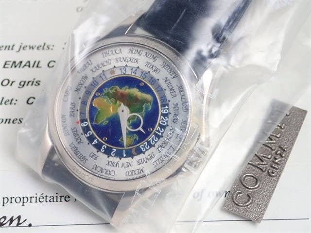 パテックフィリップ ワールドタイム Ref.5131G-001 クロワゾネ七宝装飾文字盤 未使用 worldtime-19
