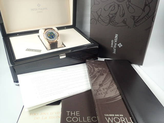パテックフィリップ ワールドタイム Ref.5131R-011 クロワゾネ七宝装飾文字盤 中古 worldtime-20