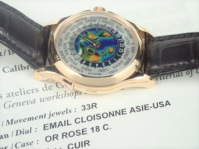 Patek Philippe World Time Cloisonné