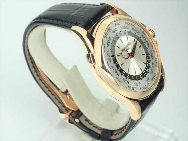パテックフィリップ ワールドタイム Ref.5130R-001 シルバー文字盤 中古 worldtime-21