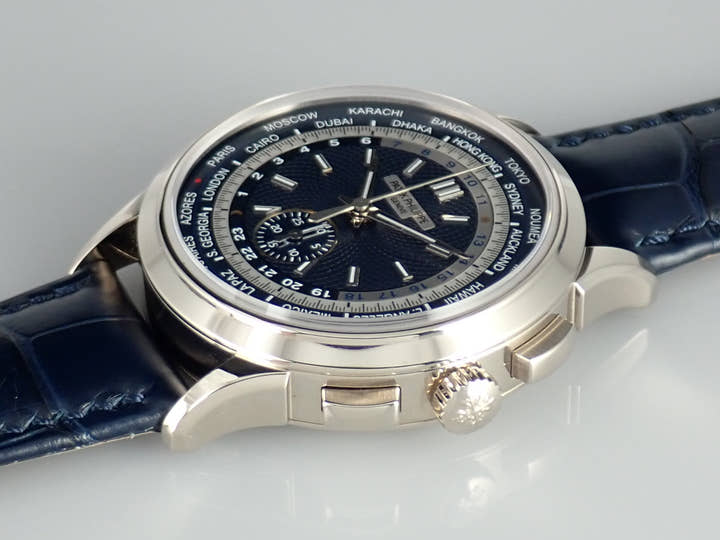 パテックフィリップ ワールドタイム Ref.5930G-001 ブルーオパーリン文字盤 中古 worldtime-23