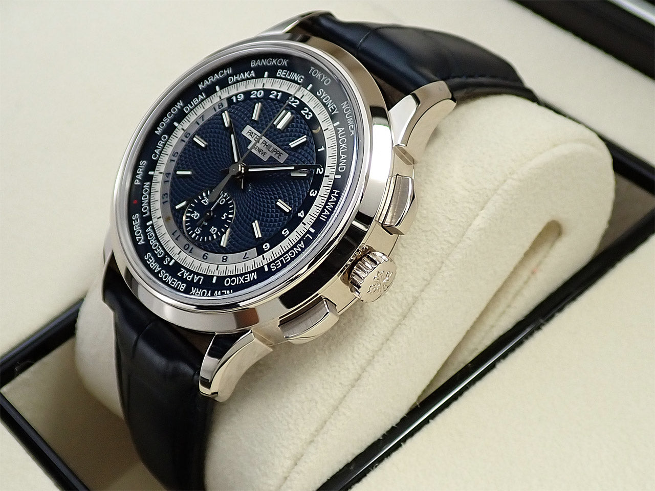 Patek Philippe World Time Chronograph &lt;Warranty, Box, etc.&gt;