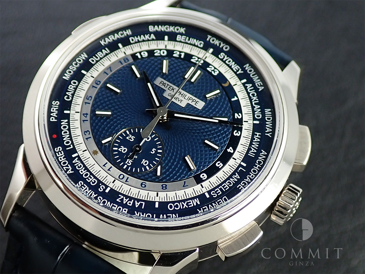 Patek Philippe World Time Chronograph &lt;Warranty, Box, etc.&gt;