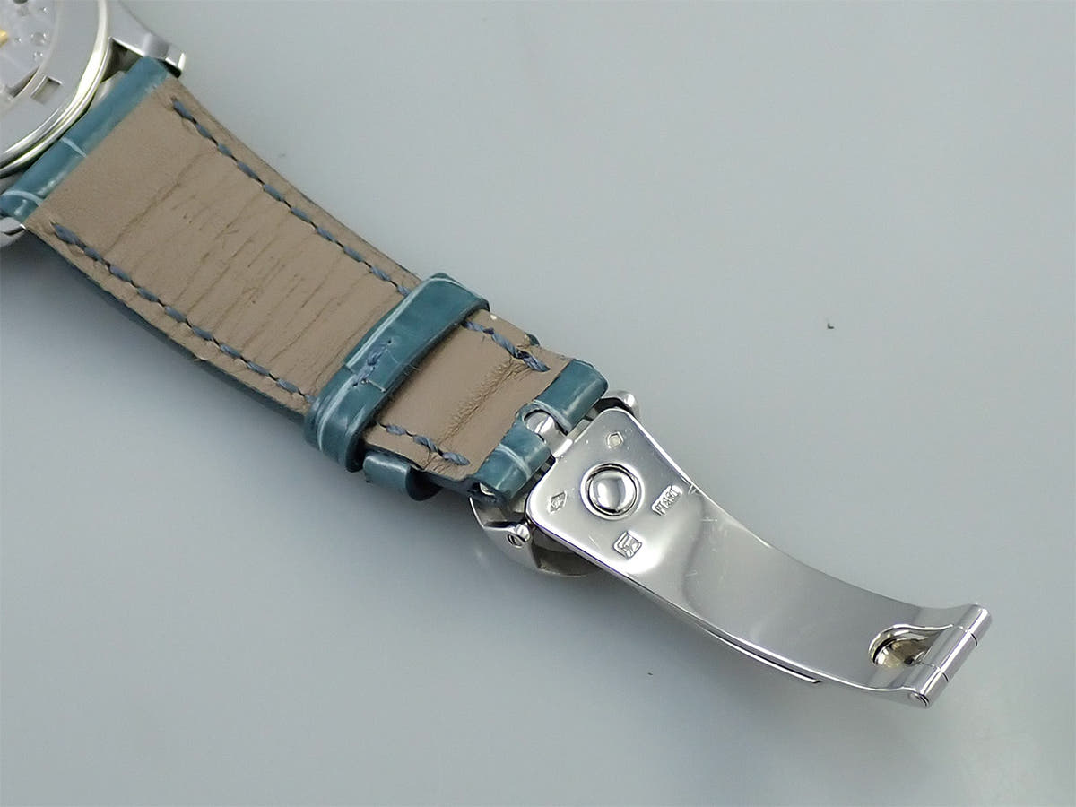 パテックフィリップ コンプリケーション ワールドタイム Ref.5110P-001 ブルー文字盤 中古 J456340X