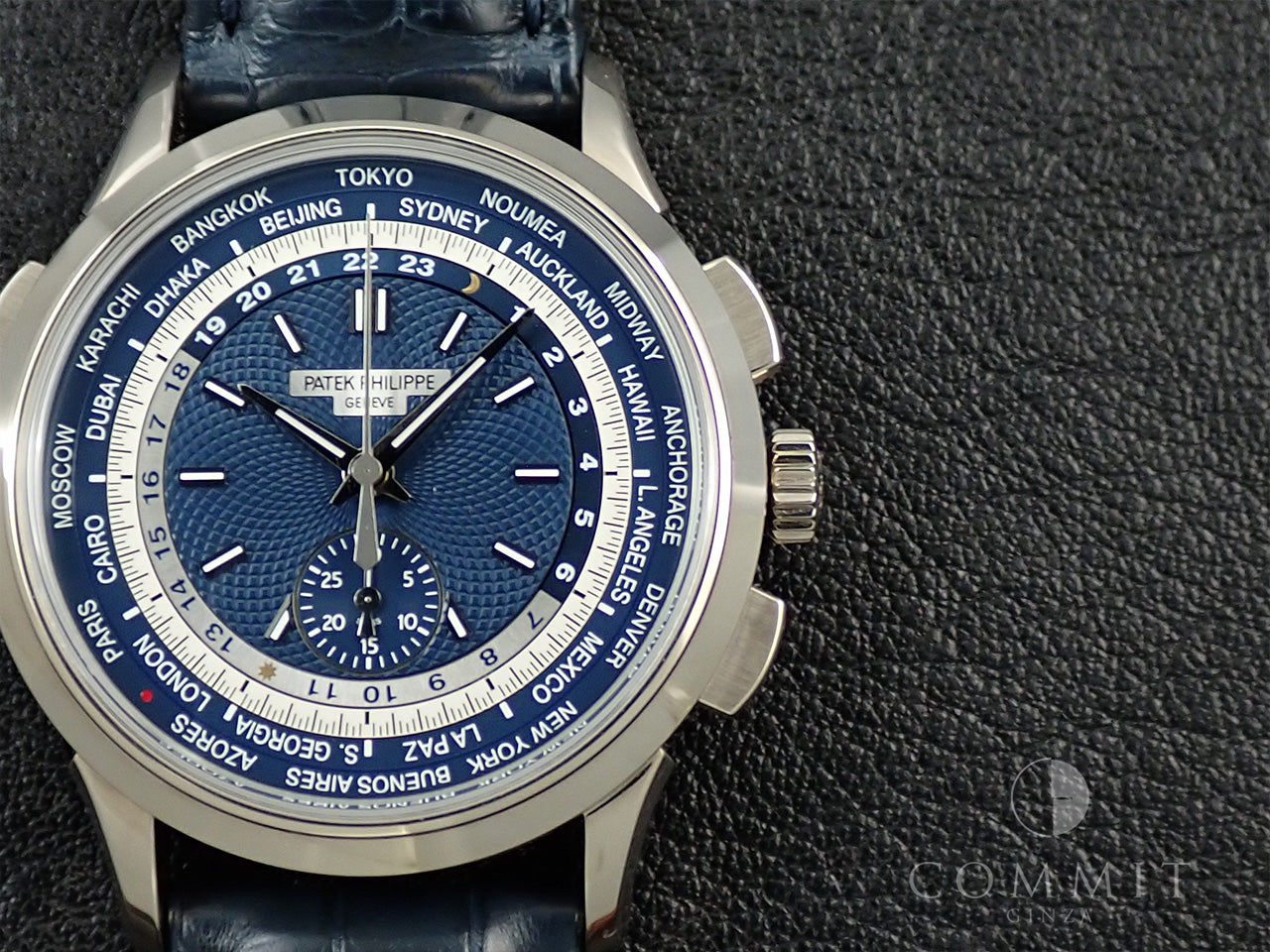 Patek Philippe World Time Chronograph &lt;Warranty, Box, etc.&gt;