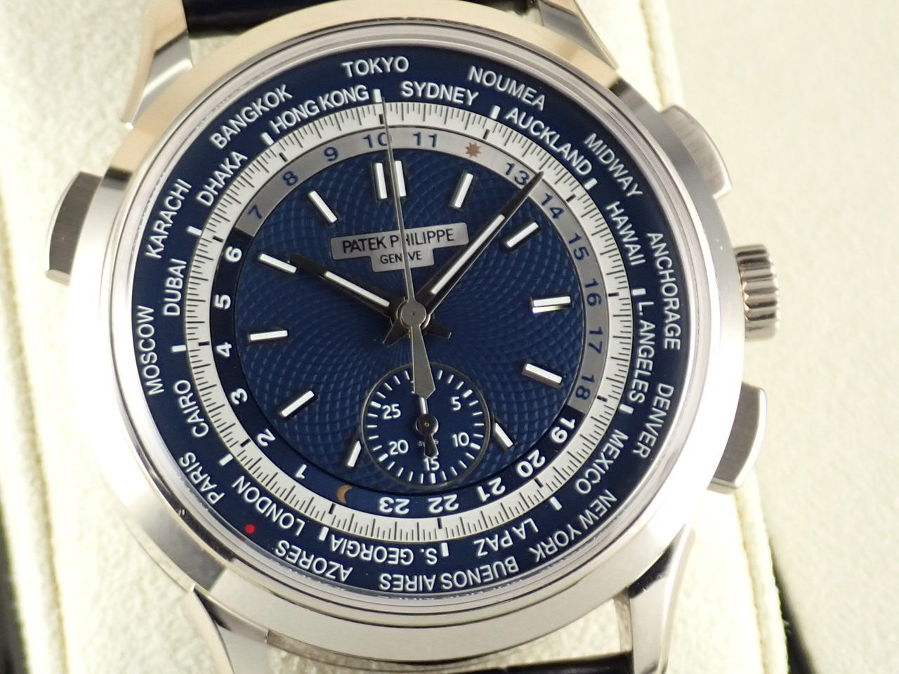 Patek Philippe World Time Chronograph &lt;Warranty, Box, etc.&gt;