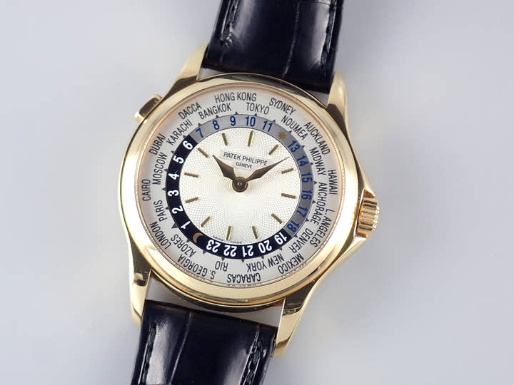 パテックフィリップ ワールドタイム Ref.5110J-001 ギョーシェ/シルバーオパーリン文字盤 中古 worldtime-32