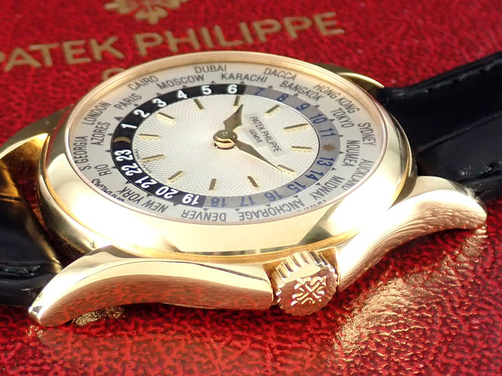 パテックフィリップ ワールドタイム Ref.5110J-001 ギョーシェ/シルバーオパーリン文字盤 中古 worldtime-32
