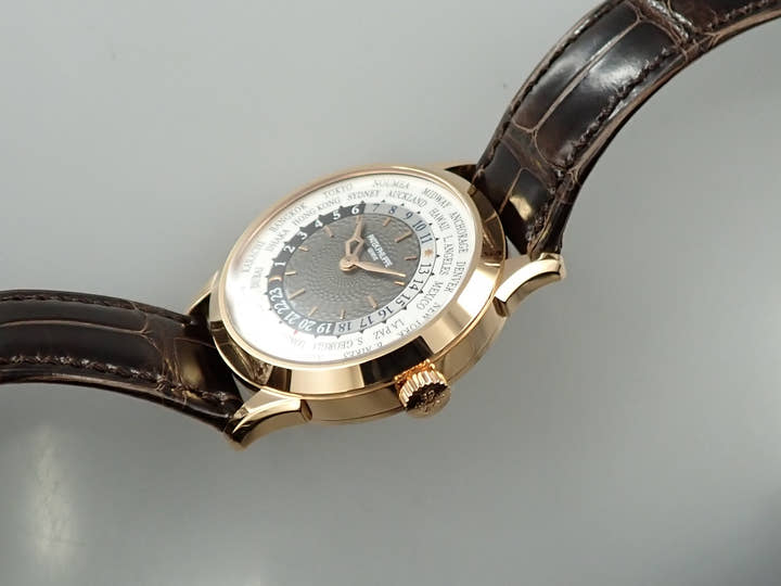 パテックフィリップ コンプリケーション ワールドタイム Ref.5230R-001 ローズゴールド シルバー文字盤