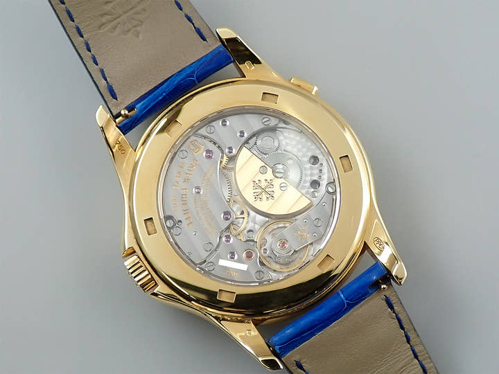 パテックフィリップ コンプリケーション ワールドタイム Ref.5130J-001 イエローゴールド シルバー文字盤