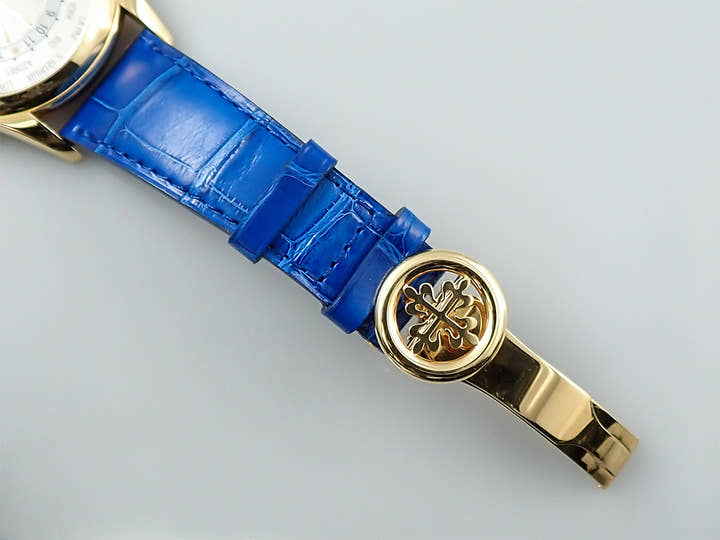 パテックフィリップ コンプリケーション ワールドタイム Ref.5130J-001 イエローゴールド シルバー文字盤