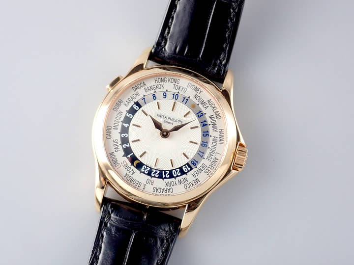 パテックフィリップ ワールドタイム Ref.5110R-001 ギョーシェ/シルバーオパーリン文字盤 中古 worldtime-33