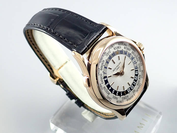 パテックフィリップ ワールドタイム Ref.5110R-001 ギョーシェ/シルバーオパーリン文字盤 中古 worldtime-33