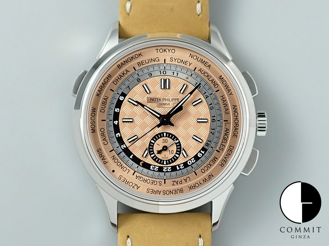 Patek Philippe World Time Chronograph &lt;Warranty, Box, etc.&gt;