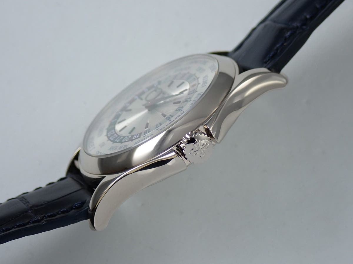 パテックフィリップ コンプリケーション ワールドタイム Ref.5130G-001 シルバー文字盤 美中古 F8084477