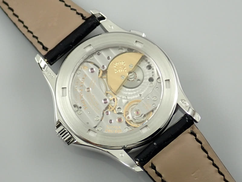 パテックフィリップ ワールドタイム Ref.5110P-001 シルバー×ブルー文字盤 中古 worldtime-39