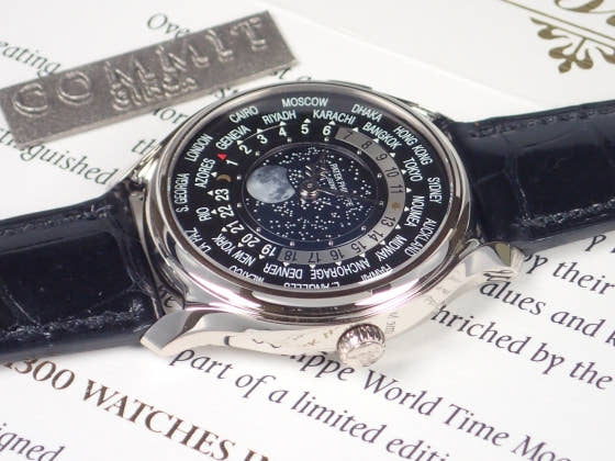 パテックフィリップ ワールドタイム Ref.5575G ブラック文字盤 未使用 worldtime-3
