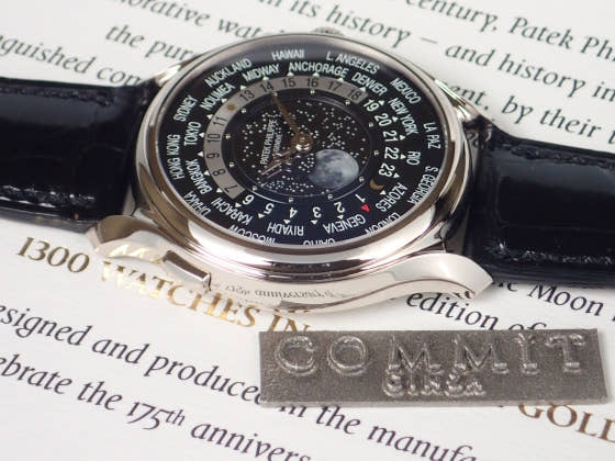 パテックフィリップ ワールドタイム Ref.5575G ブラック文字盤 未使用 worldtime-3