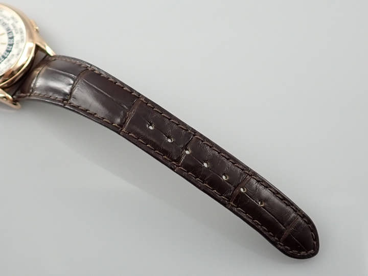 パテックフィリップ ワールドタイム Ref.5110R-001 ギョーシェ/シルバーオパーリン文字盤 中古 worldtime-40