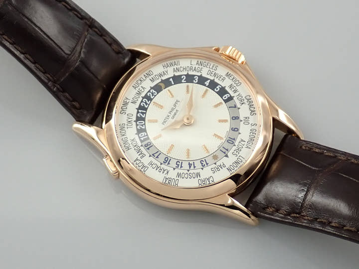 パテックフィリップ ワールドタイム Ref.5110R-001 ギョーシェ/シルバーオパーリン文字盤 中古 worldtime-40