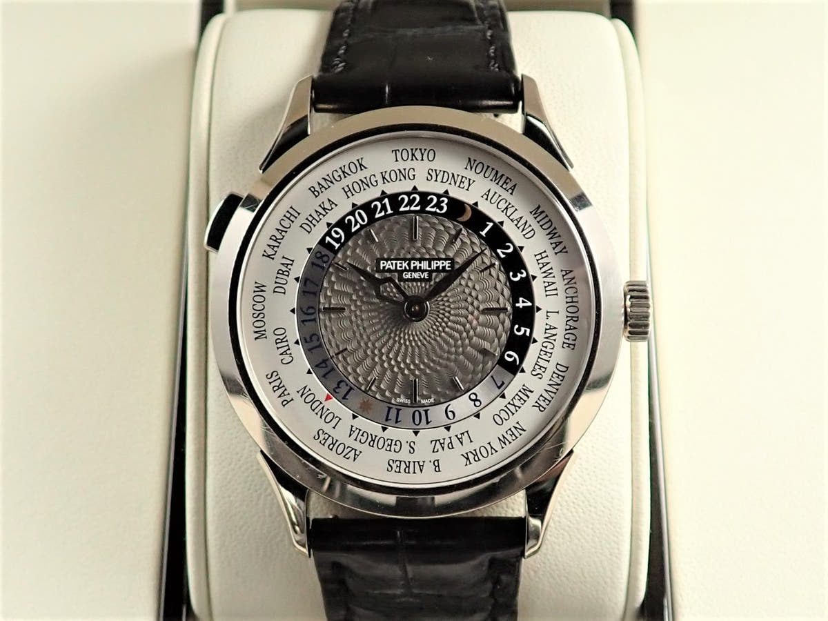 パテックフィリップ ワールドタイム Ref.5230G-001 ホワイト/グレー文字盤 中古 22F73RLA