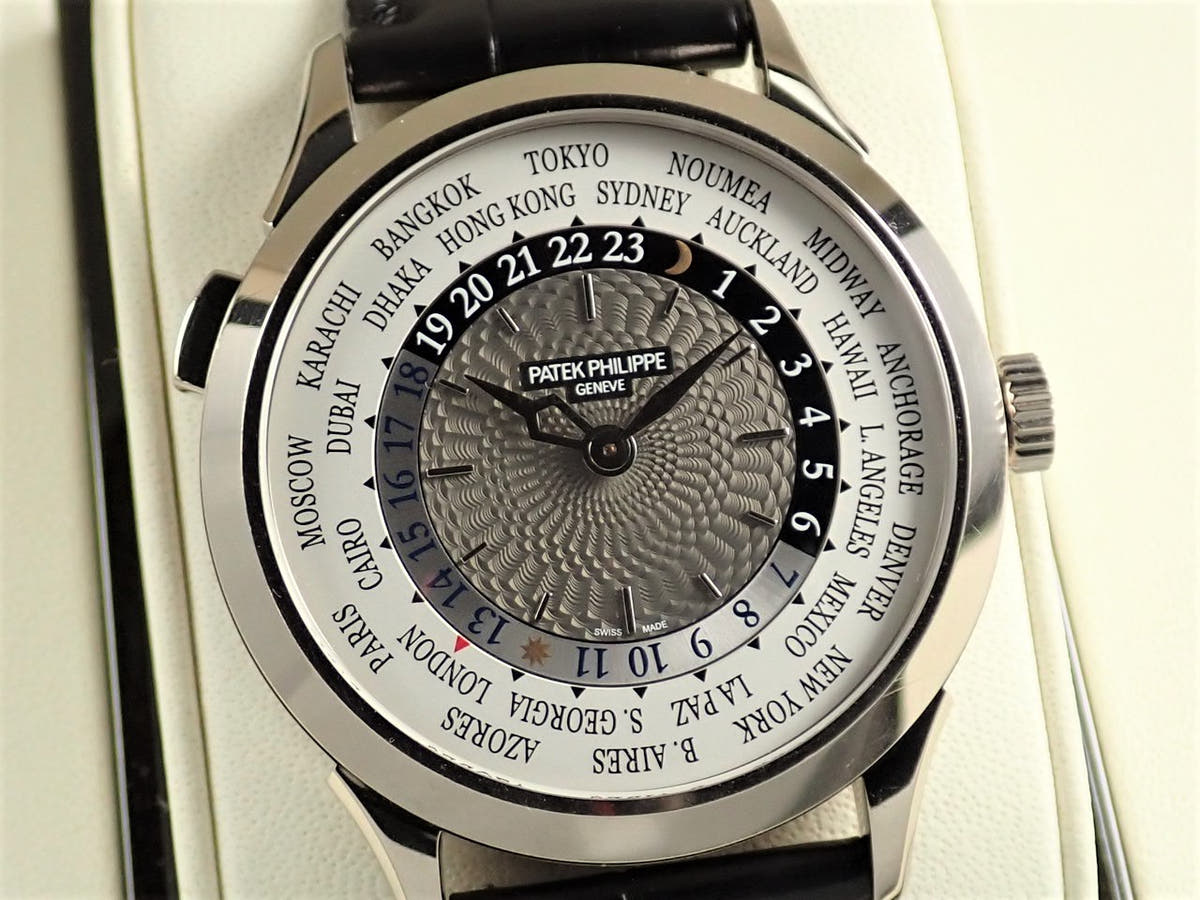 パテックフィリップ ワールドタイム Ref.5230G-001 ホワイト/グレー文字盤 中古 22F73RLA