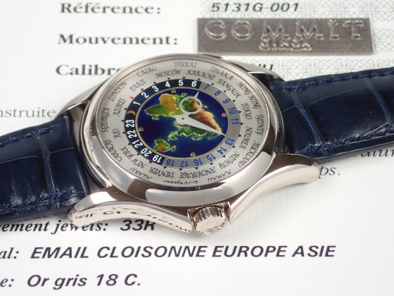 Patek Philippe World Time Cloisonné [Unused] Ref.5131G