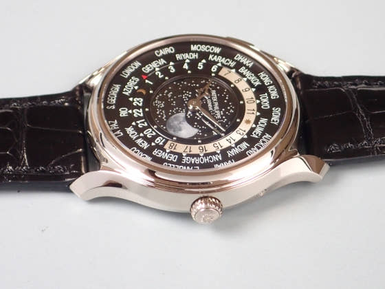 パテックフィリップ ワールドタイム Ref.5575G ブラック文字盤 未使用 worldtime-9