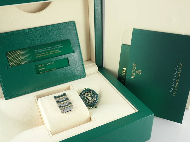 ロレックス ヨットマスター40 Ref.126622 ブルー文字盤 未使用 yacht-master-100