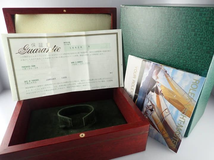 Rolex Yacht-Master Ref.16628 White Dial Used yacht-master-104