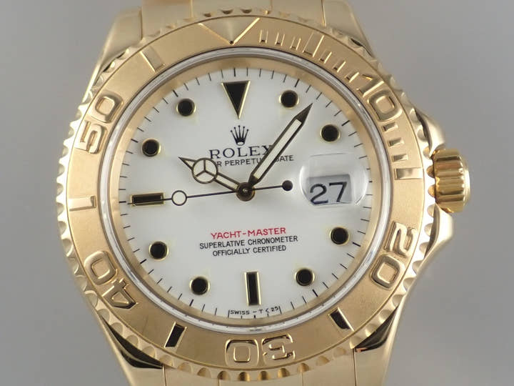 Rolex Yacht-Master Ref.16628 White Dial Used yacht-master-104