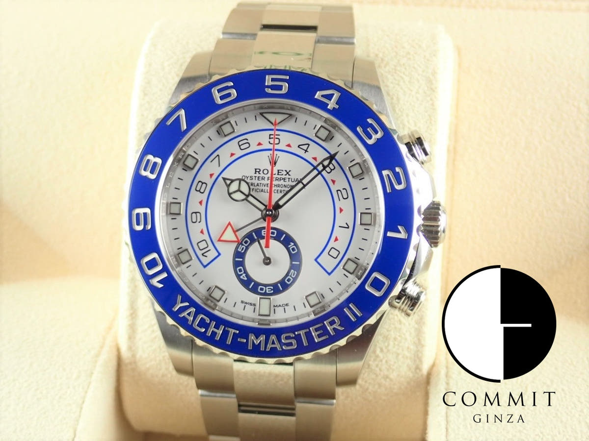 Rolex Yacht-Master II Ref.116680 White Dial Unused yacht-master-107