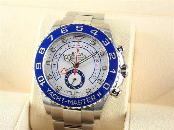 Rolex Yacht-Master II Ref.116680 White Dial Used yacht-master-114