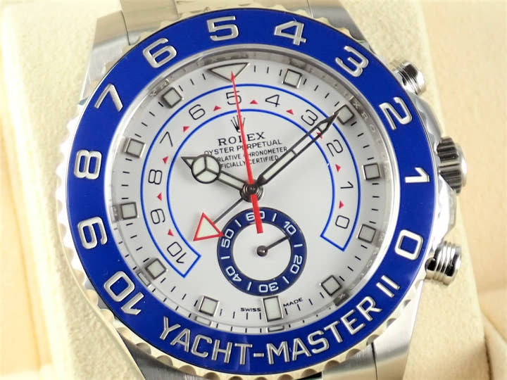 Rolex Yacht-Master II Ref.116680 White Dial Used yacht-master-114