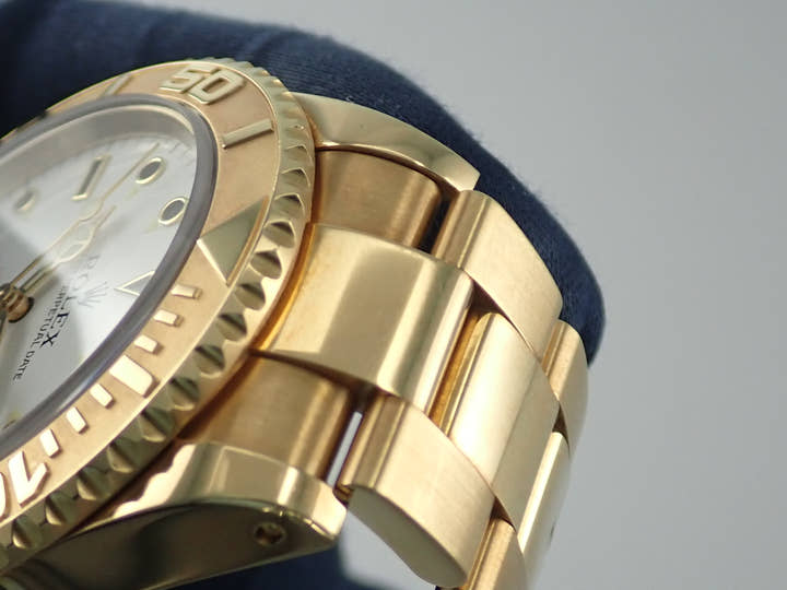 Rolex Yacht-Master 40 Ref. 16628 Yellow Gold White Dial