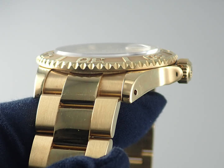 Rolex Yacht-Master 40 Ref. 16628 Yellow Gold White Dial