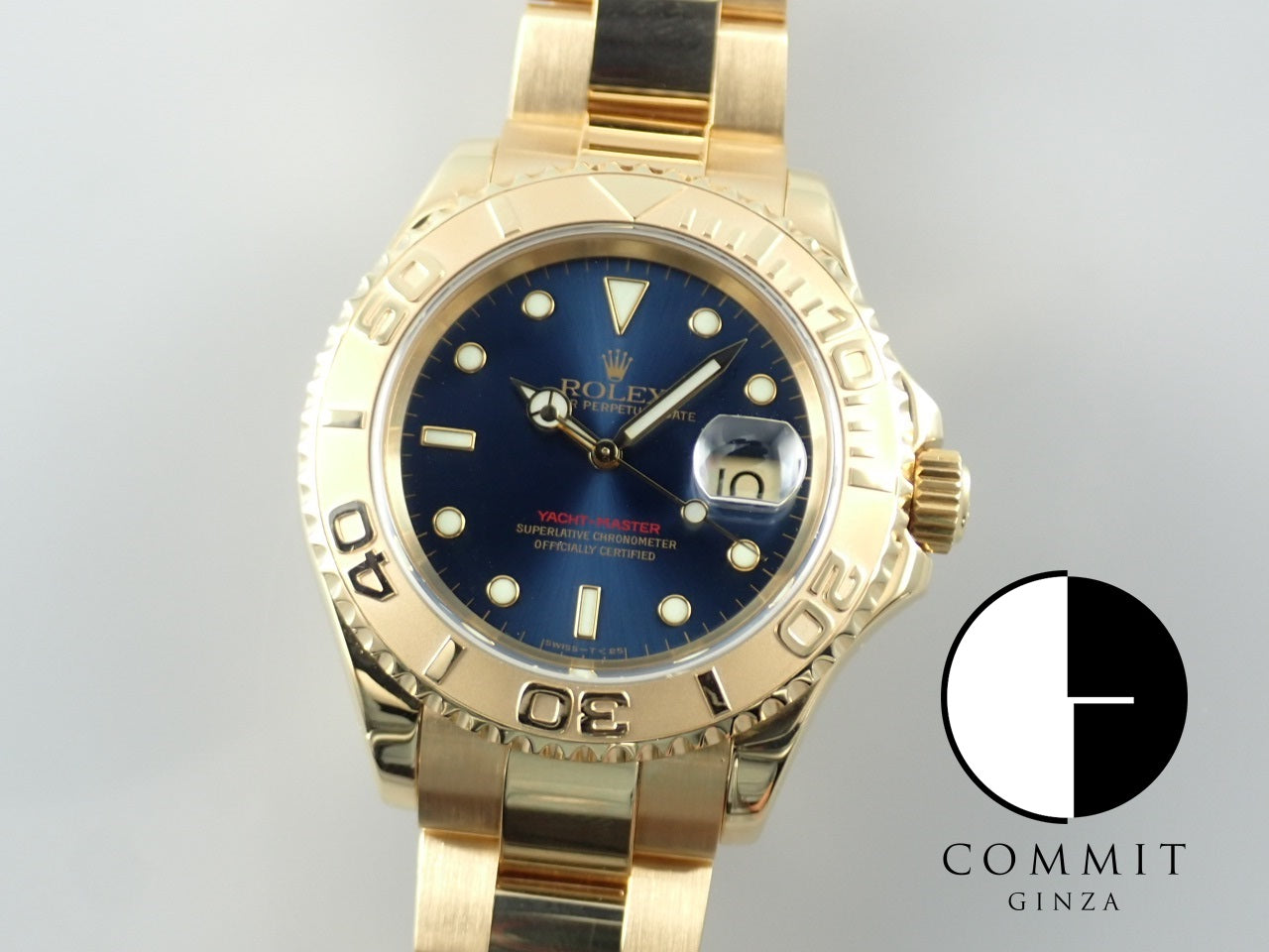 Rolex Yachtmaster Blue Dial U-Serial Number &lt;Box&gt;