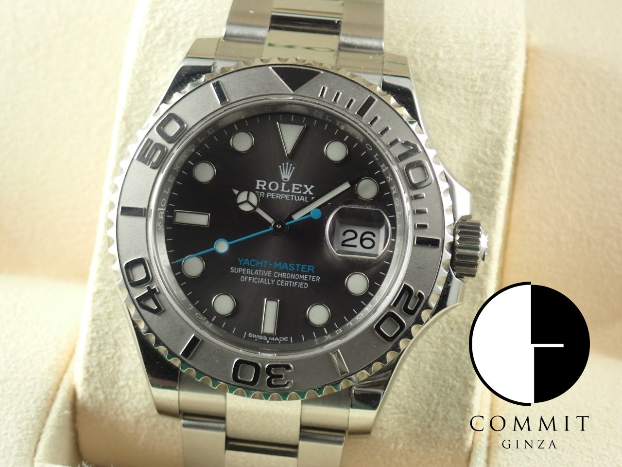 Rolex Yacht-Master 40 Dark Rhodium &lt;Warranty, Box, etc.&gt;