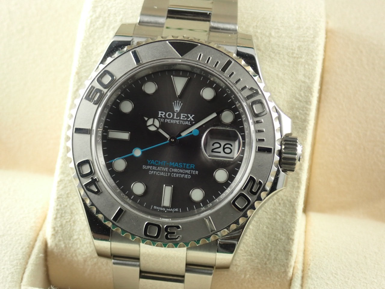 Rolex Yacht-Master 40 Dark Rhodium &lt;Warranty, Box, etc.&gt;